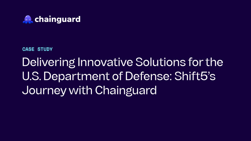 Delivering Innovative Solutions for the U.S. Department of Defense
